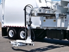 2011 Autocar Bridgeport Ranger 32 Yard Side Load Garbage Truck