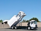 2011 Autocar Bridgeport Ranger 32 Yard Side Load Garbage Truck