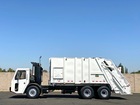 2011 CCC LET Low Entry Pak-Mor Rear Loader Garbage Truck