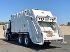 2011 CCC LET Low Entry Pak-Mor Rear Loader Garbage Truck
