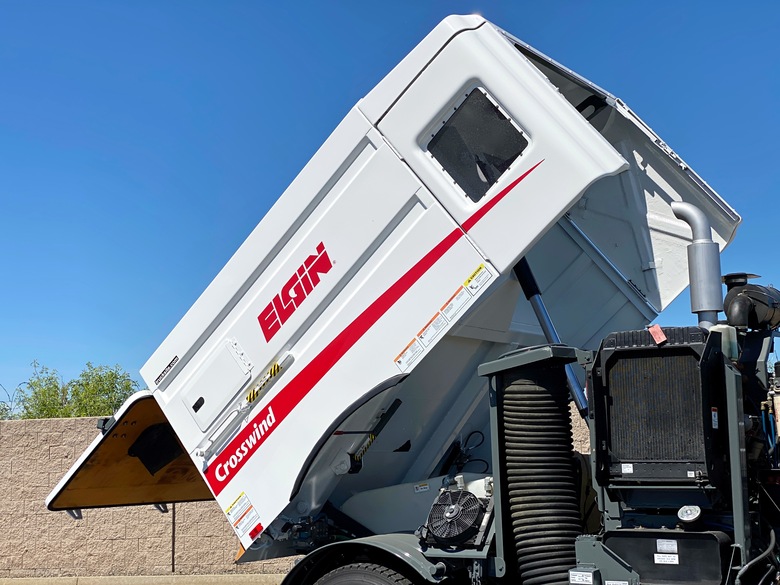 2011 International 4300 Elgin Crosswind Air Street Sweeper