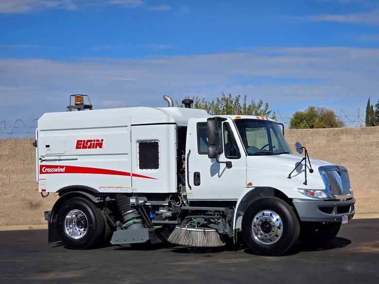 2011 International 4300 Elgin Crosswind Air Street Sweeper