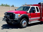 2011 Ford F550 4x4 Quick Attack Fire Truck