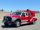 2011 Ford F550 4x4 Quick Attack Fire Truck