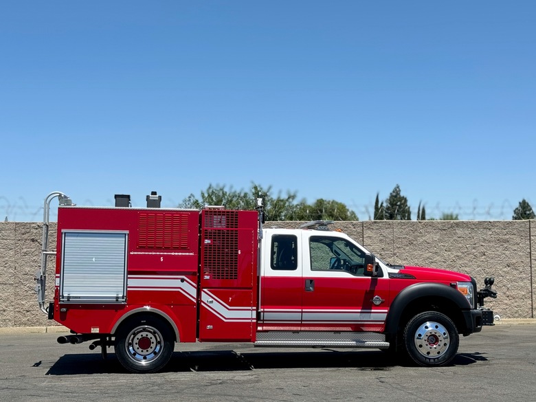 2011 Ford F550 4x4 Quick Attack Fire Truck