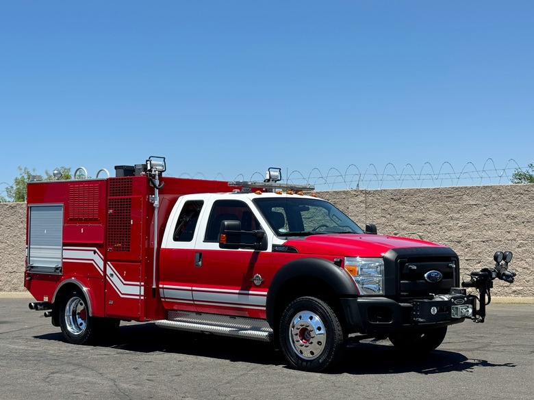 2011 Ford F550 4x4 Quick Attack Fire Truck