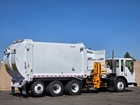2011 American LaFrance Labrie Automizer 60/40 Split Garbage Truck
