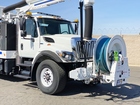 2012 International Vac-Con V350 Single Axle Hydro Excavator Truck