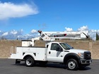 2012 Ford F550 Terex Hi-Ranger LT40 Articulating Bucket Truck