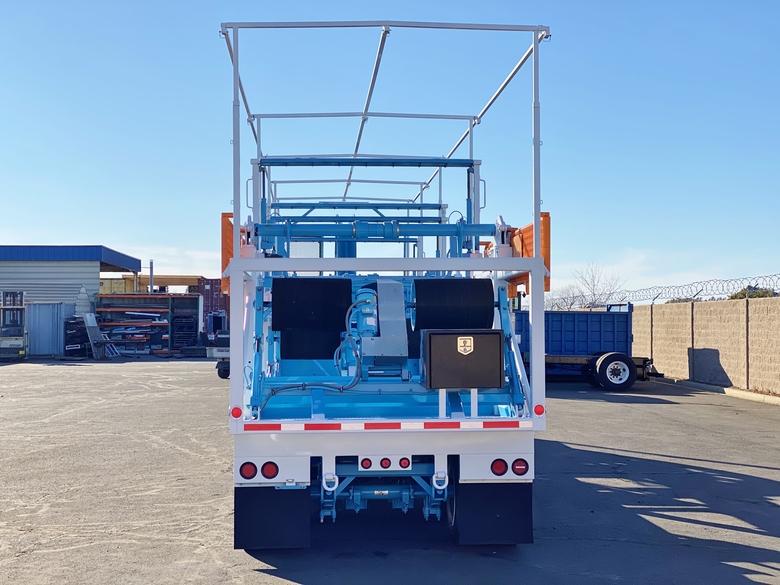2016 American Truck & Trailer 40' Dropdeck 3-Reel Carrier Trailer