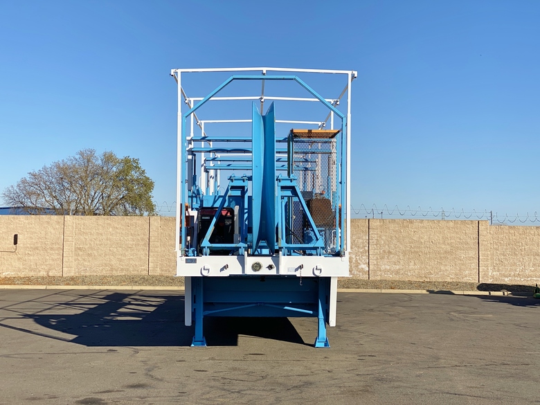 2016 American Truck & Trailer 40' Dropdeck 3-Reel Carrier Trailer