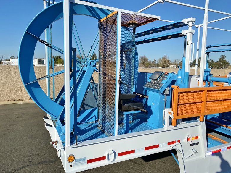 2016 American Truck & Trailer 40' Dropdeck 3-Reel Carrier Trailer