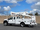 2016 Ford F550 Extended Cab Versalift SST40EIH Bucket Truck