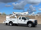 2016 Ford F550 Extended Cab Versalift SST40EIH Bucket Truck