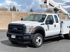 2016 Ford F550 Extended Cab Versalift SST40EIH Bucket Truck