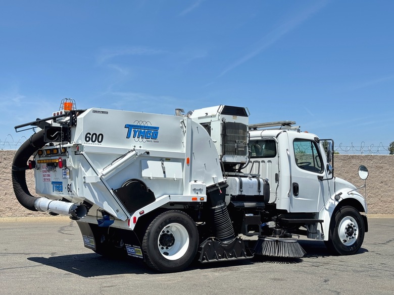 2017 Freightliner M2 Tymco 600 Regenerative Air Street Sweeper