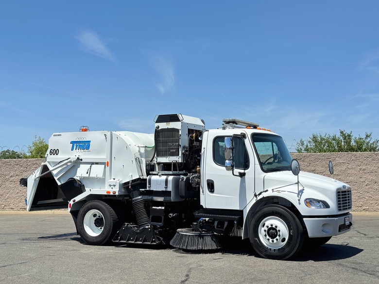2017 Freightliner M2 Tymco 600 Regenerative Air Street Sweeper