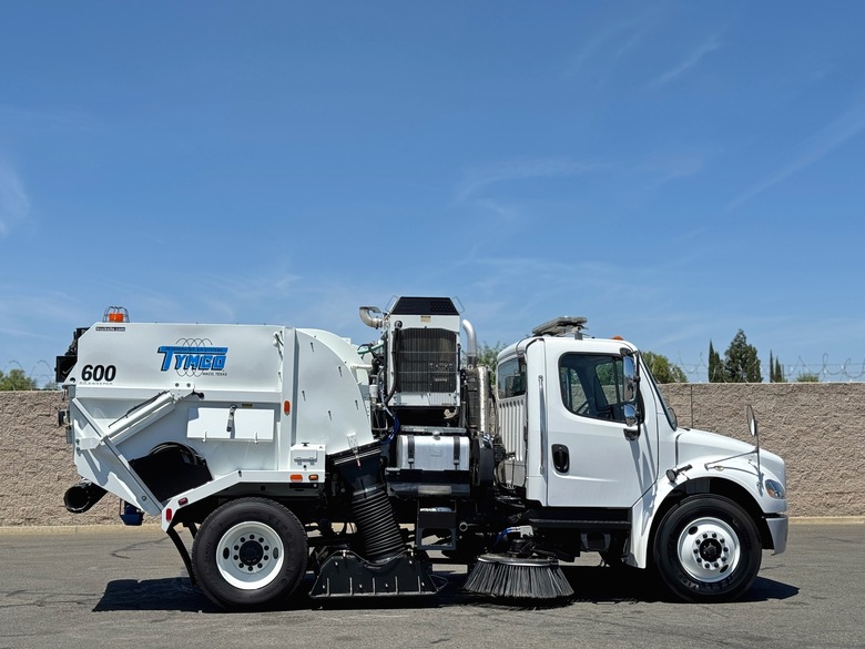 2017 Freightliner M2 Tymco 600 Regenerative Air Street Sweeper