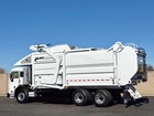 2017 Peterbilt 320 Dadee 40 YD CNG Front Load Garbage Truck