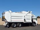 2017 Peterbilt 320 Dadee 40 YD CNG Front Load Garbage Truck