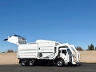 2017 Peterbilt 320 Dadee 40 YD CNG Front Load Garbage Truck