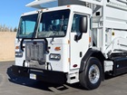2017 Peterbilt 320 Dadee 40 YD CNG Front Load Garbage Truck