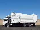 2017 Peterbilt 320 Dadee 40 YD CNG Front Load Garbage Truck