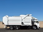 2017 Peterbilt 320 Dadee 40 YD CNG Front Load Garbage Truck