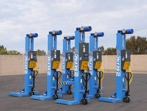 Set of 6 Sefac S3 Column Lifts