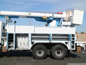 Altec AM55 60' Dual Basket Bucket Body