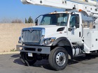 2020 International HV507 4x4 Altec AA55-MH Non-Overcenter Bucket Truck