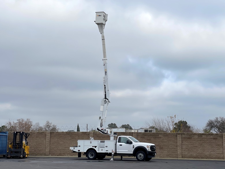 2021 Ford F600 4x4 Altec AT41M Articulating Bucket Truck