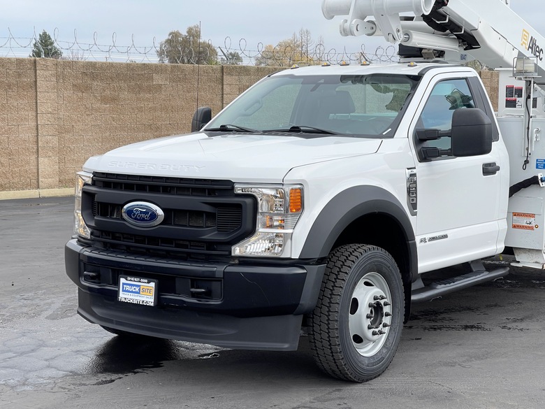 2021 Ford F600 4x4 Altec AT41M Articulating Bucket Truck