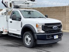 2021 Ford F600 4x4 Altec AT41M Articulating Bucket Truck