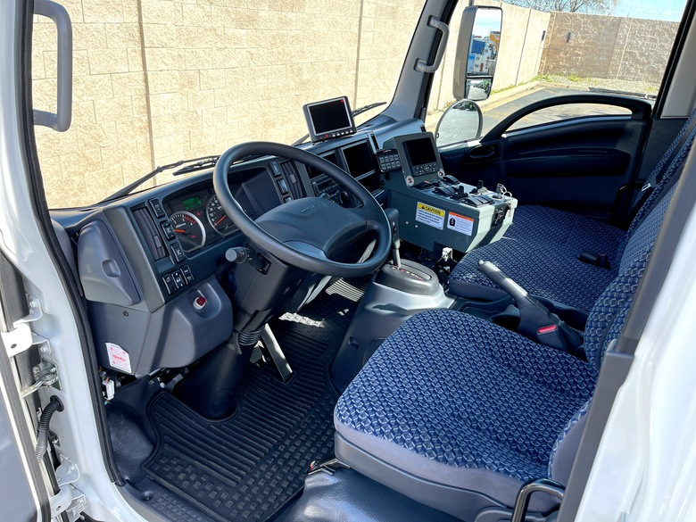 2024 Isuzu NRR Elgin Broom Badger Mechanical Sweeper