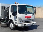 2024 Isuzu NRR Elgin Broom Badger Mechanical Sweeper