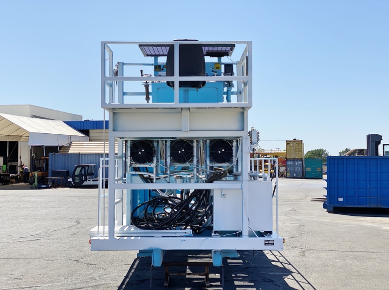 2007 TSE International DPT 40B Skid Tensioner Puller Skid Body