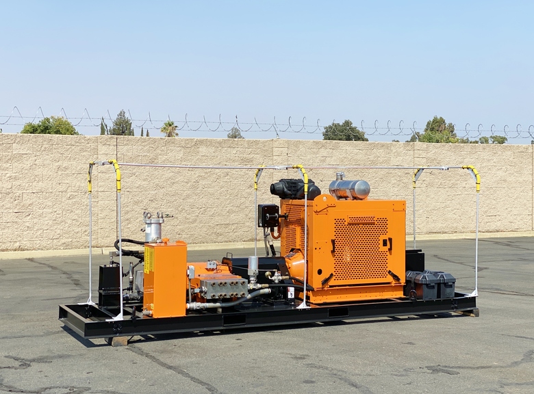 2003 NLB Corp 40115DG Diesel Water Jetting System Skid