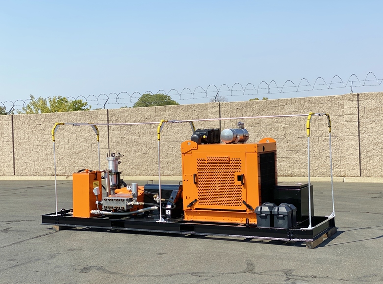2003 NLB Corp 40115DG Diesel Water Jetting System Skid