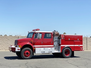 1992 International 4800 4x4 500/500/20 Type 3 Fire Pumper