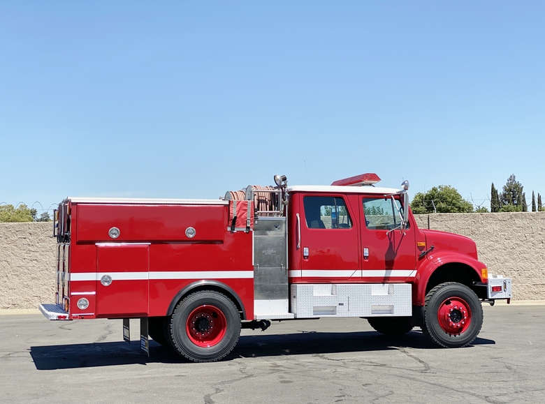 1992 International 4800 4x4 500/500/20 Type 3 Fire Pumper
