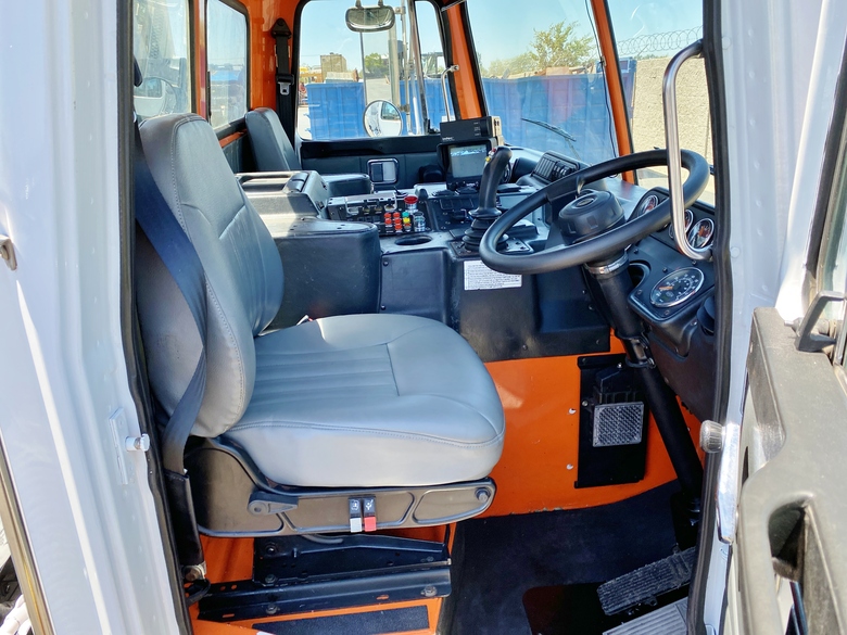 2007 Autocar Heil Durapack 28 YD Side Loader Garbage Truck