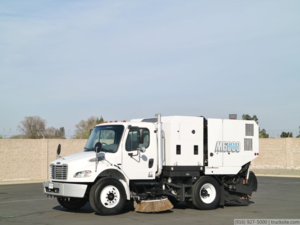 2008 Freightliner M2 Schwarze M6000 Mechanical Broom Sweeper