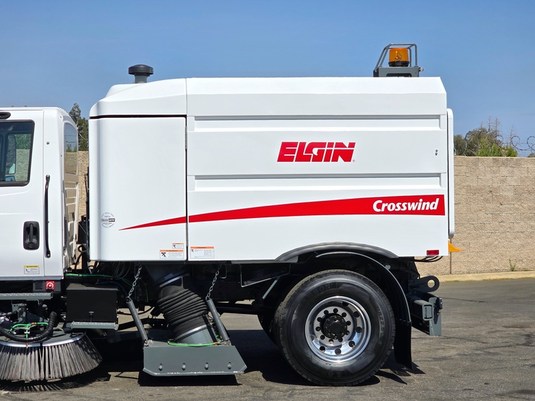 2011 International 4300 Elgin Crosswind Air Street Sweeper