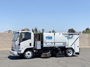 2018 Isuzu NQR Tymco 435 Air Street Sweeper