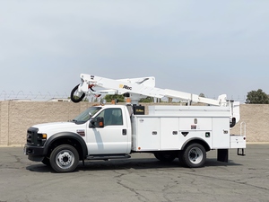 2009 Ford F550 XL SD Altec AT37G Articulating Bucket Truck