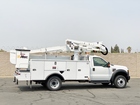 2009 Ford F550 XL SD Altec AT37G Articulating Bucket Truck