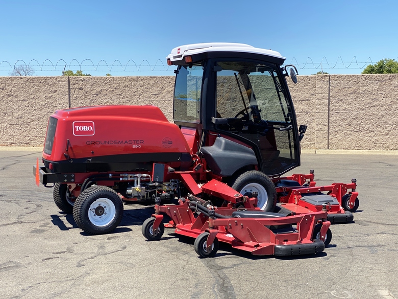 2012 Toro Groundsmaster 5910 4x4 Large Area Rotary Mower