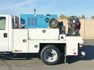 9' Knapheide Welders Utility Body w/ Miller Big 40 Welder