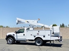 2010 Ford F550 XL SD 4x4 Altec AT37G Articulating Bucket Truck